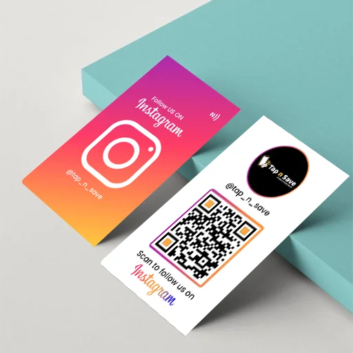 Premium Instagram One-Tap Follow NFC Card -007