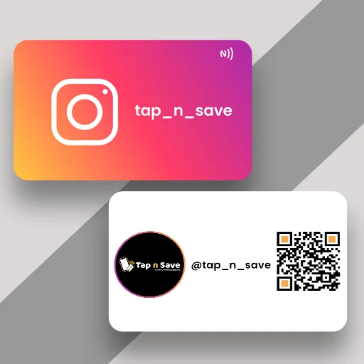 Instagram One-Tap NFC Smart Profile Card -001