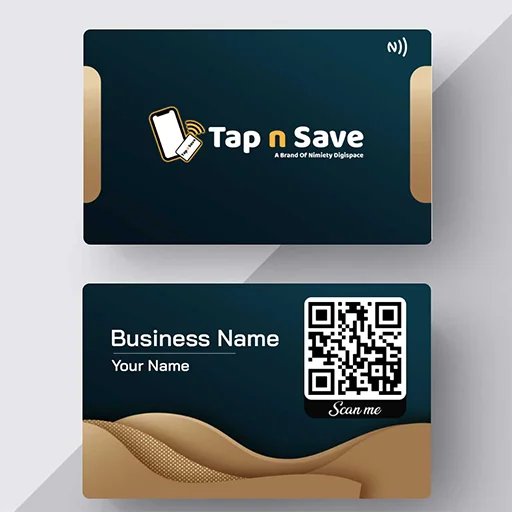 Premium Personalised PVC NFC Card for Modern Networking #TD0013