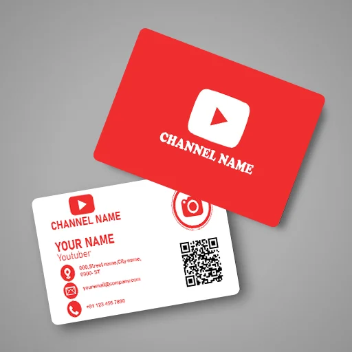 YouTube NFC Business Card – Tap & Watch #YT006