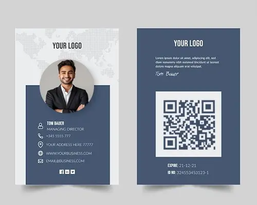 Smart Personalised PVC Card for Everyday Business Use