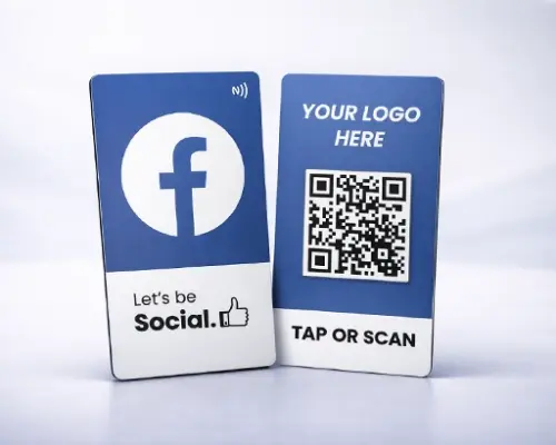 Facebook Tap & Scan Review Card