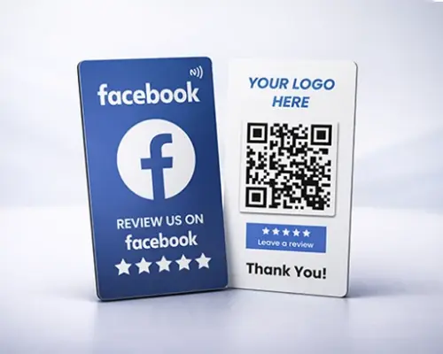 Facebook Instant Feedback NFC Card