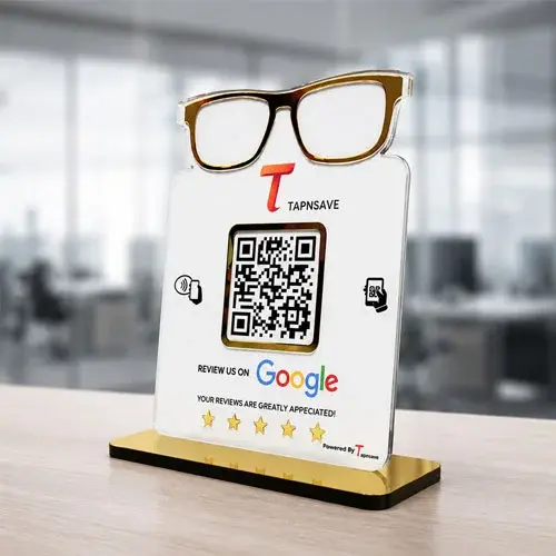 OptiTrust Google Review Stand