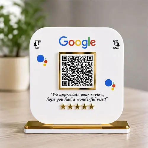 Premium Google Review Standee