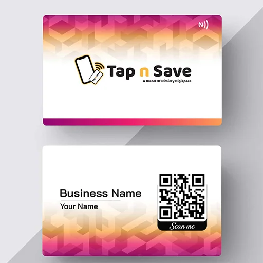 Custom Smart PVC NFC Card for Professional Brand Identity #TD0020