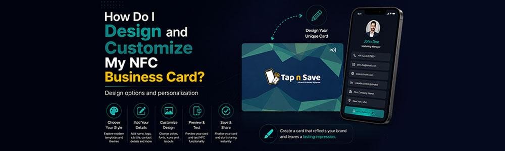 How Do I Design and Customize My NFC Business Card?