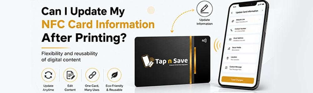 Can I Update My NFC Card Information After Printing?