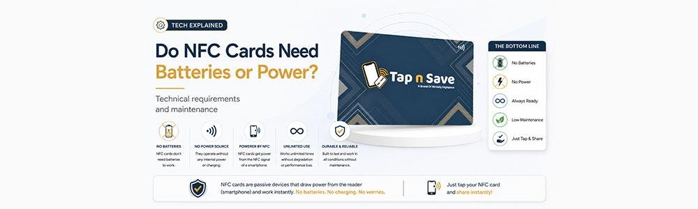 Do NFC Cards Need Batteries or Power?
