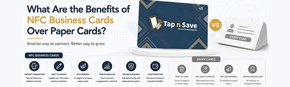What Are the Benefits of NFC Business Cards Over Paper Cards?