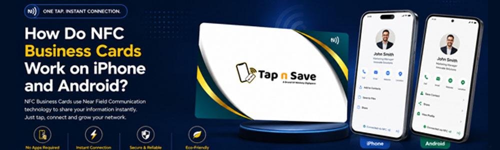 How Do NFC Business Cards Work on iPhone and Android?