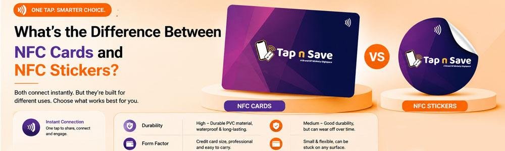 What's the Difference Between NFC Cards and NFC Stickers?