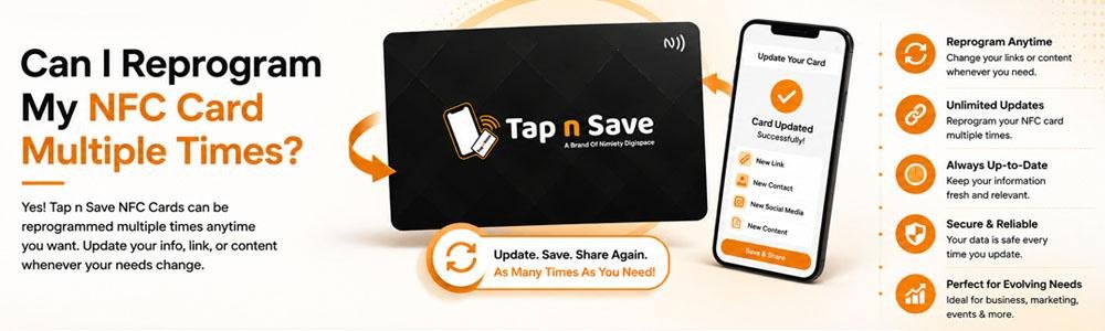 Can I Reprogram My NFC Card Multiple Times?