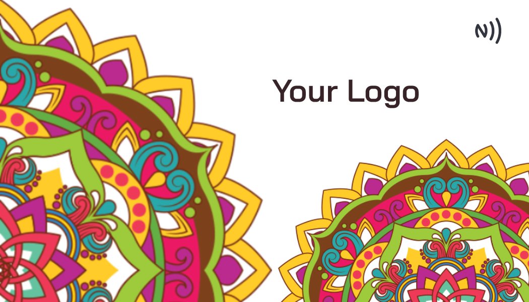 Mandala NFC Card Md#002