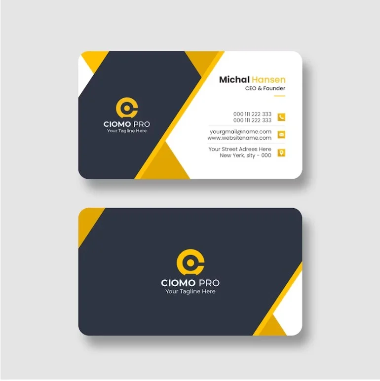 Brand Promotion Pack – 5 Customizable PVC NFC Cards