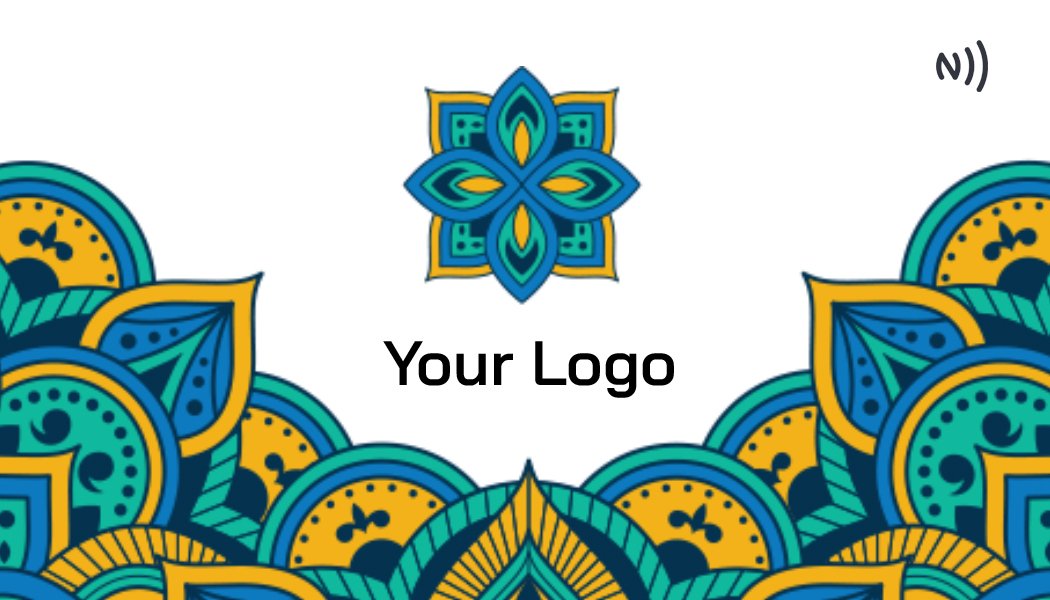 Mandala NFC Card Md#004