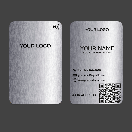 Business Essentials Bundle – 1 Premium Metal NFC Card + 4 PVC Cards