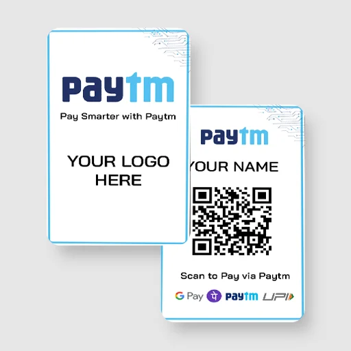 Paytm Instant Scan and Pay Business Acceptance Card (Non NFC)