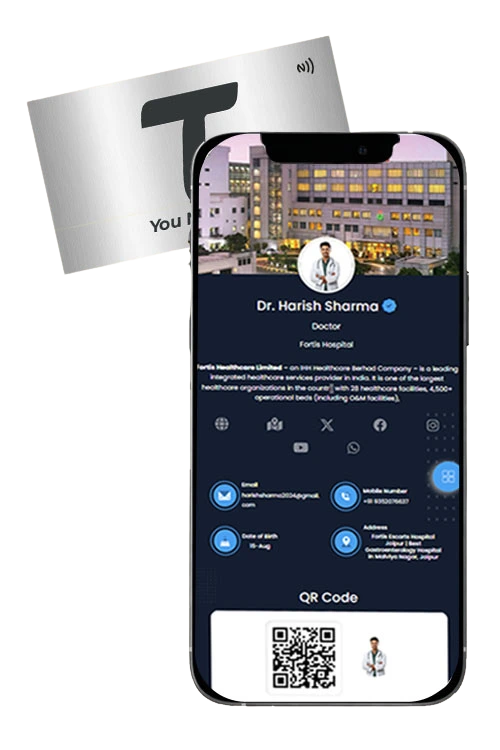 Digital card display